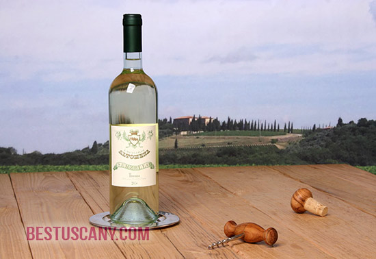altomena bianco toscano serzello - Tuscan white wine