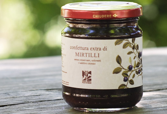 confettura extra di mirtilli - Tuscan jams