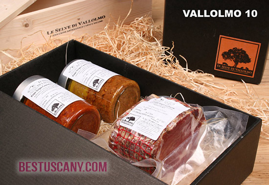 confezione salumi grigio casentino - Tuscan salami