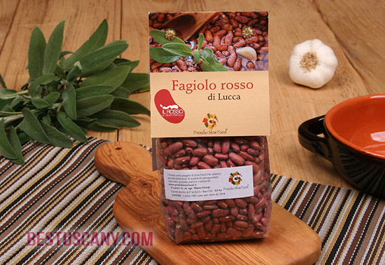 fagiolo rosso lucca presidio slow food - cereals and legumes