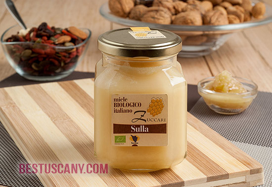 miele biologico toscano sulla - Tuscan honey