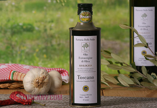 olio bio fattoria sedie igp toscano 500ml - extra virgin olive oil