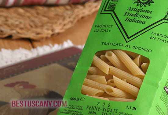 penne rigate artigianali toscane - Tuscan pasta
