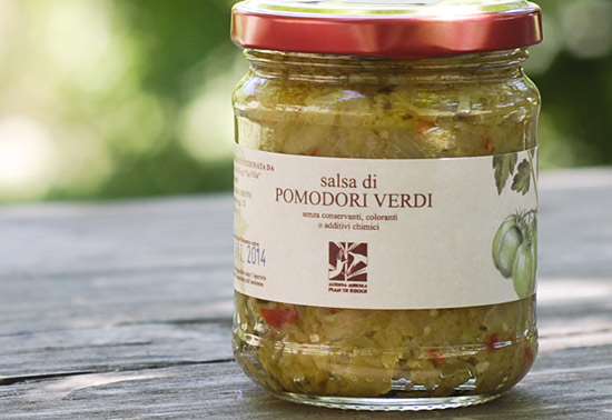 salsa pomodori verdi - condiments and sauces