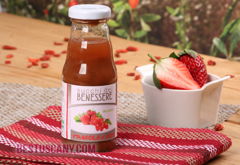 Succo Fragola Goji Toscana